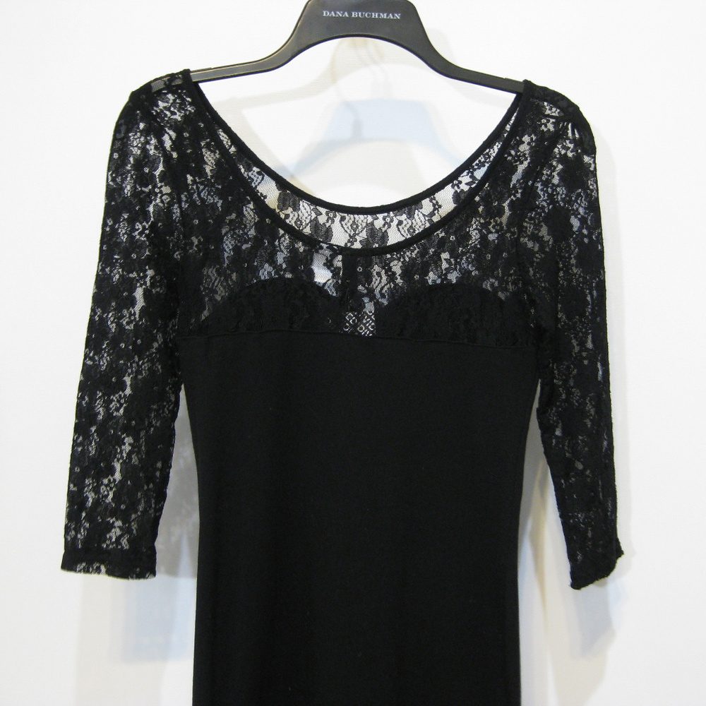 H&M NWT Black Lace Dress Sz 4